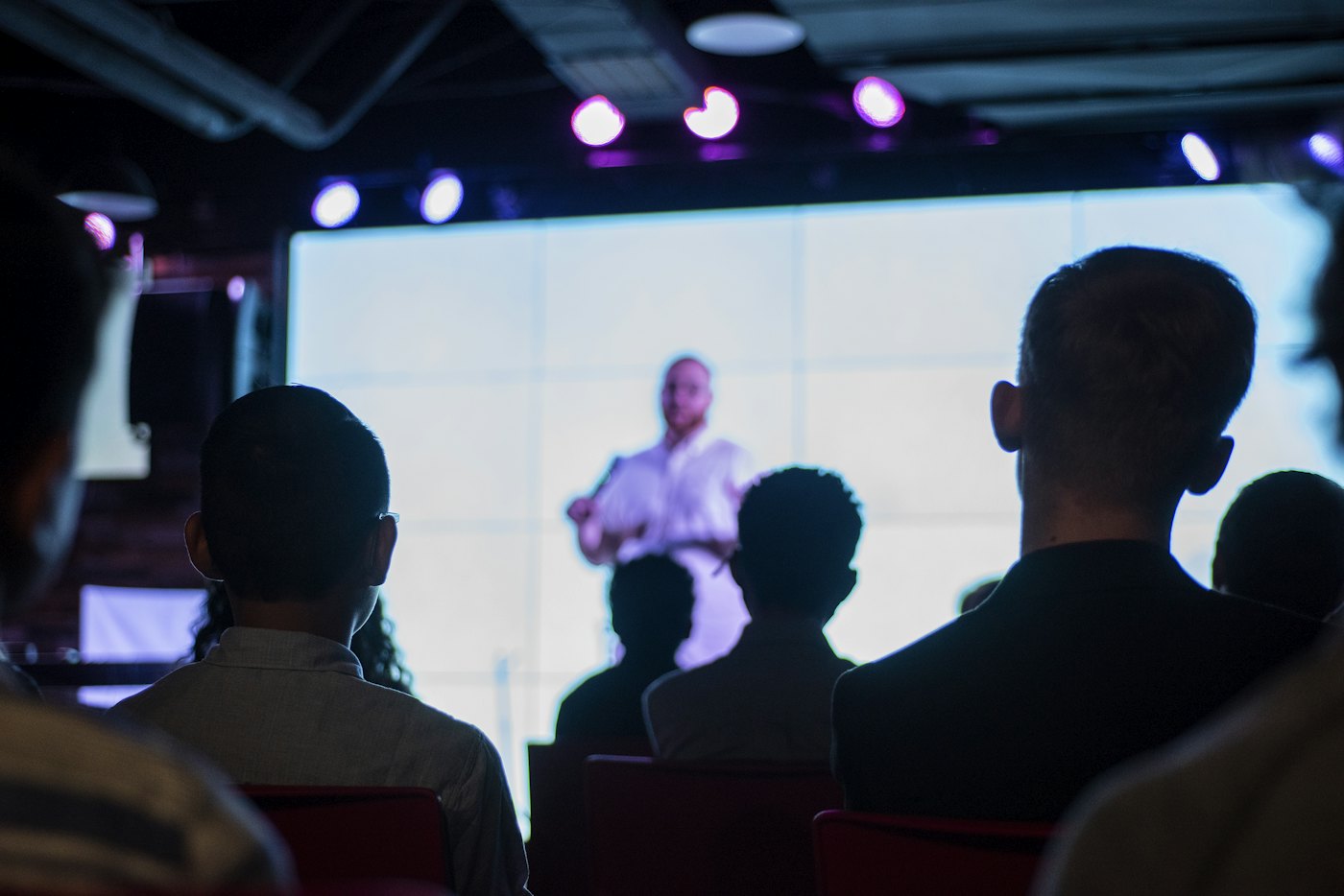 Delegates at a business conference