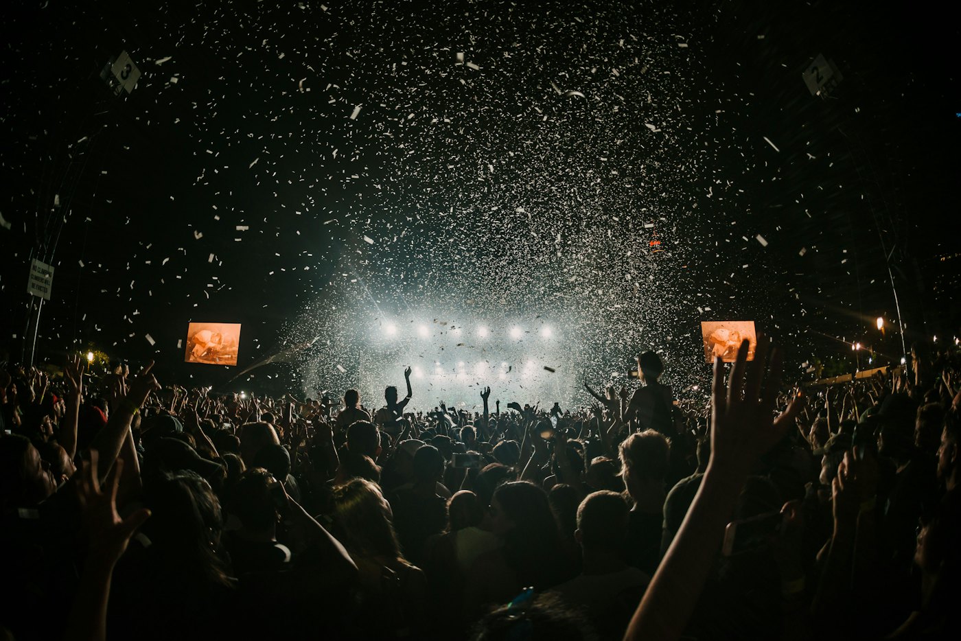 Audience at a live event