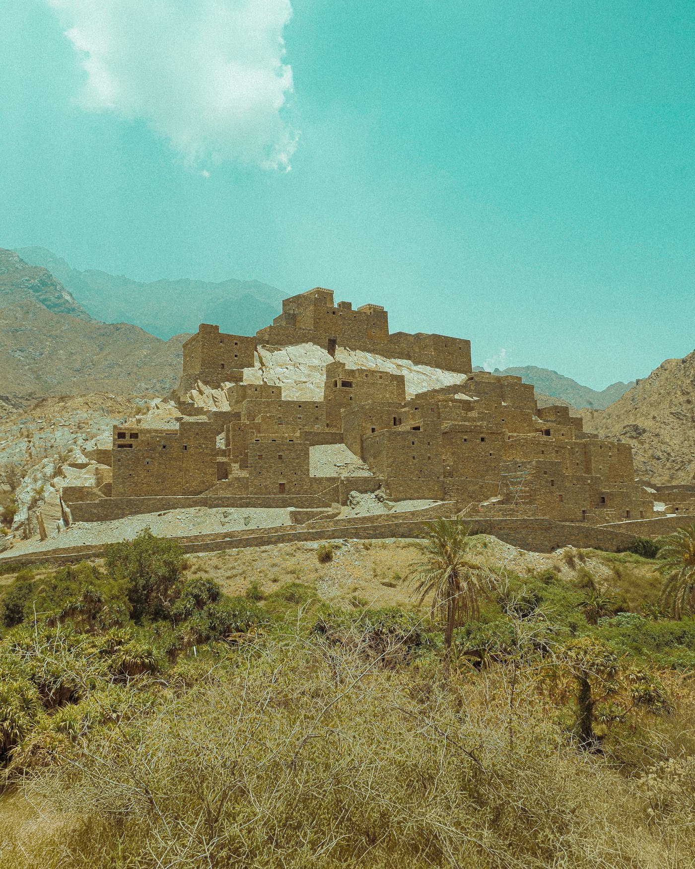 Saudi Arabian landscape